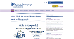 Desktop Screenshot of mindaberystwyth.org